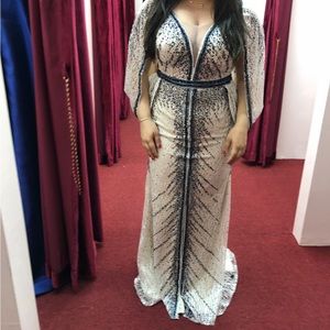 COPY - Lucci Lu Dress with cape sleeves Size 16